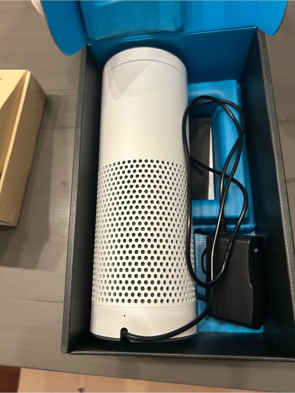 Amazon Echo Plus (1st Generation) Smart Speaker - White - w/ Box + Power Cord